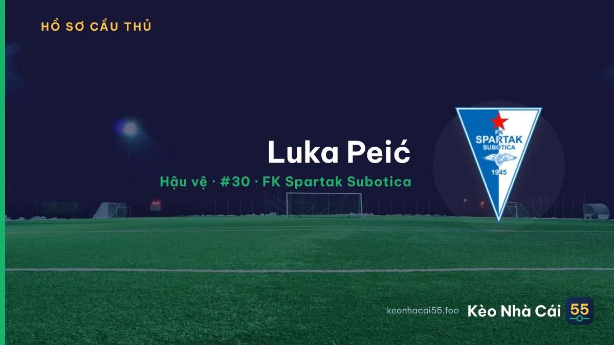 Luka Peić — FK Spartak Subotica