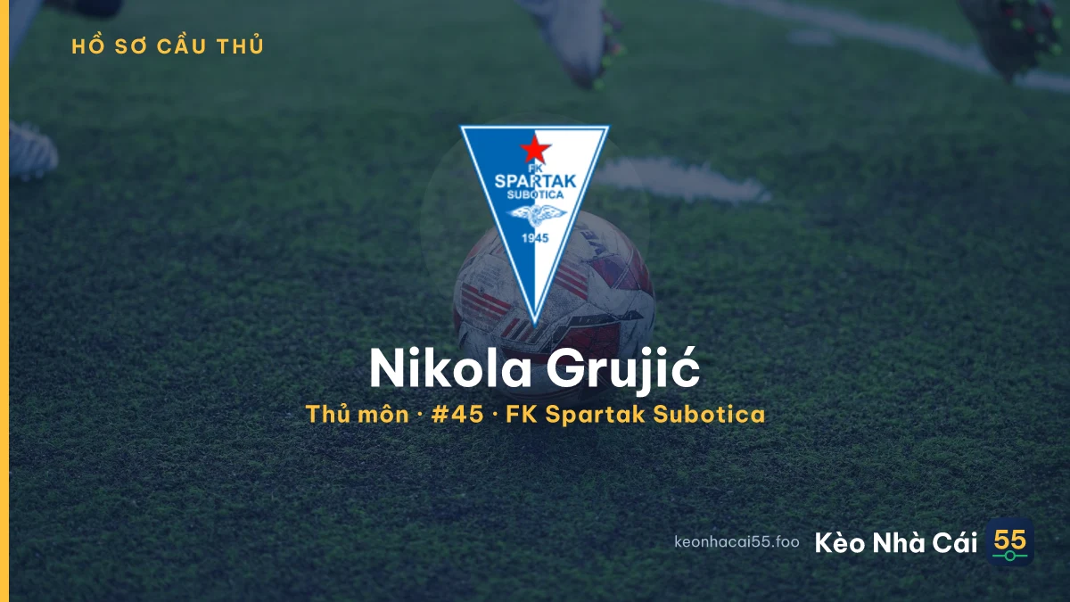 Nikola Grujić — FK Spartak Subotica