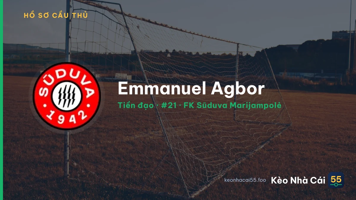 Emmanuel Agbor — FK Sūduva Marijampolė