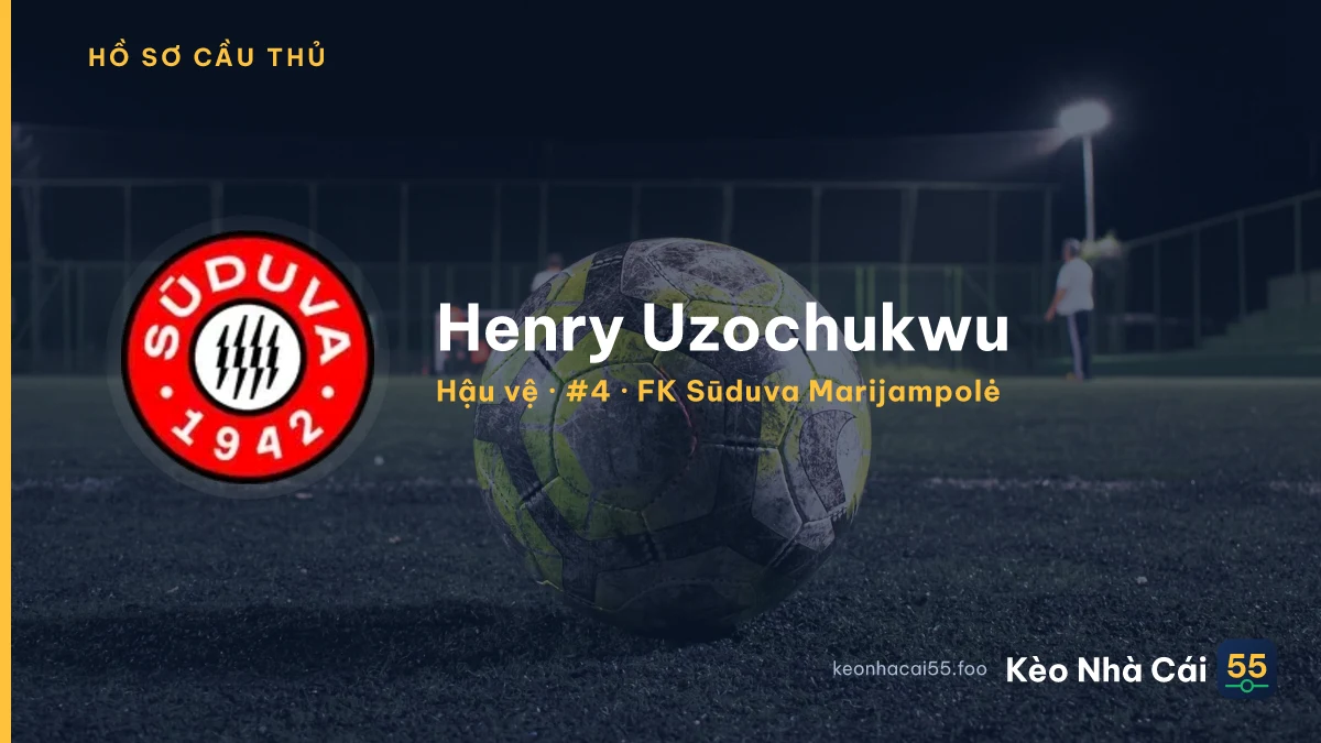 Henry Uzochukwu — FK Sūduva Marijampolė