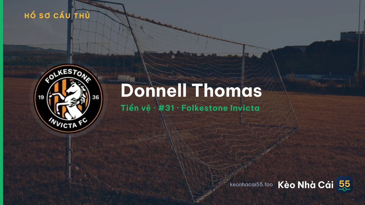 Donnell Thomas — Folkestone Invicta