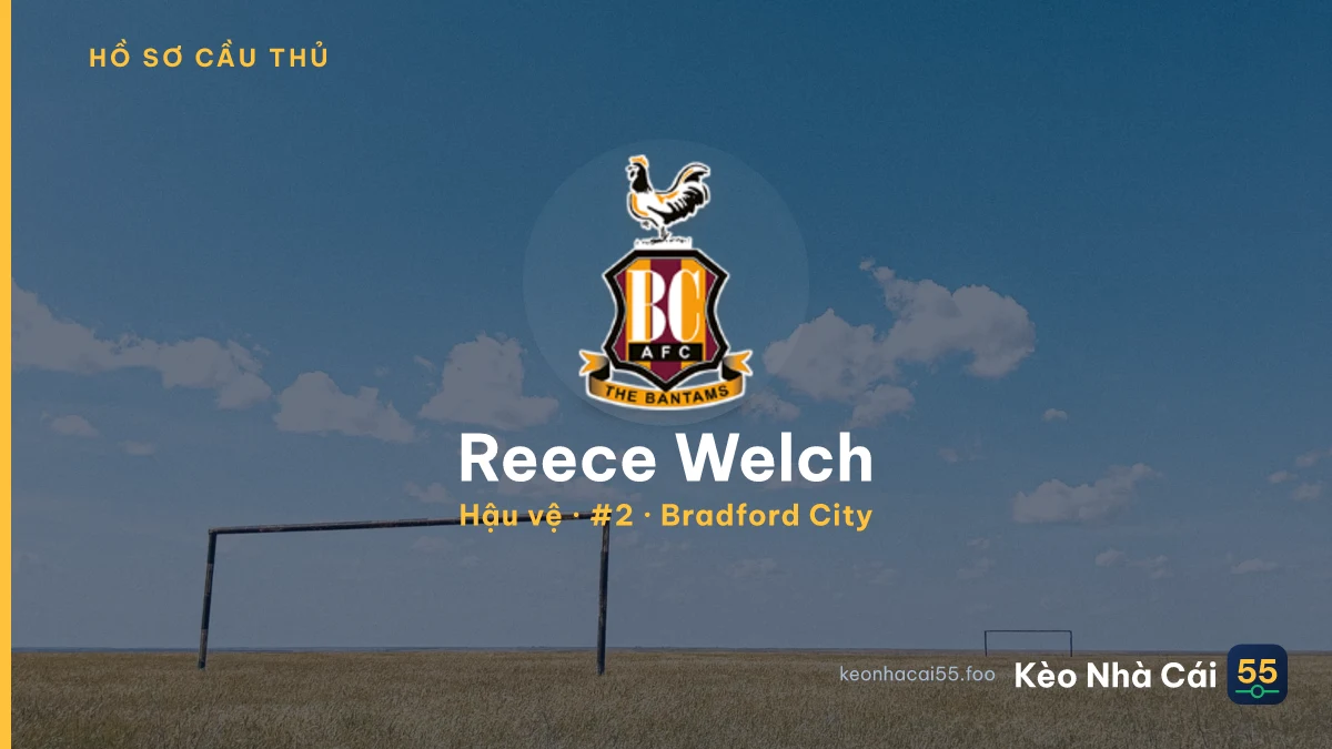 Reece Welch — Bradford City