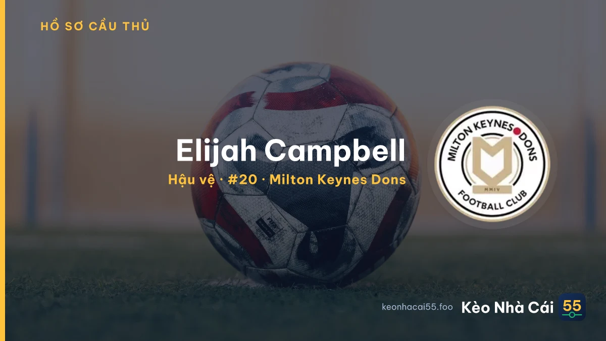 Elijah Campbell — Milton Keynes Dons