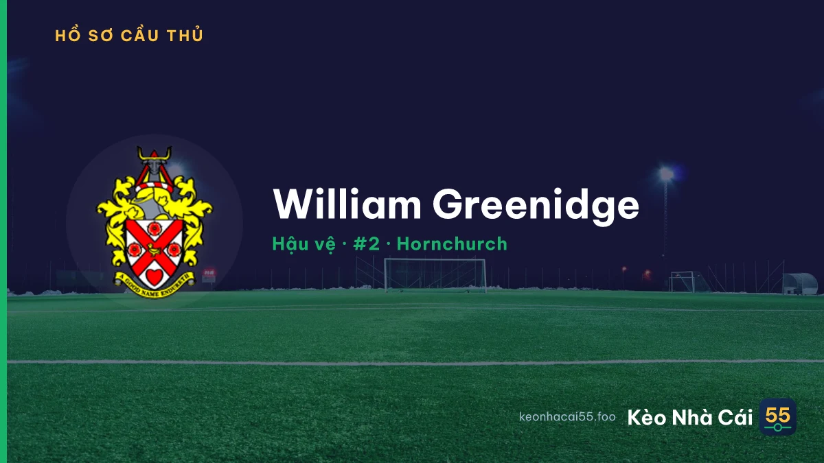 William Greenidge — Hornchurch