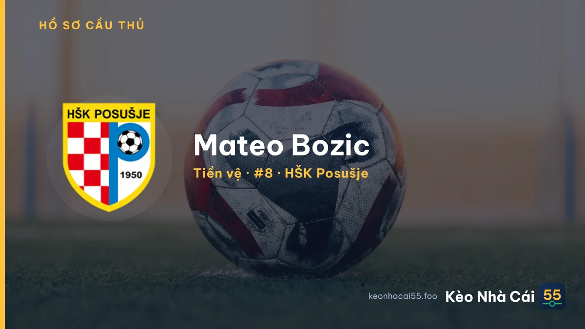 Mateo Bozic — HŠK Posušje