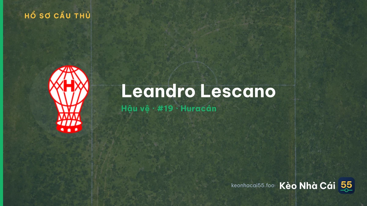 Leandro Lescano — Huracán