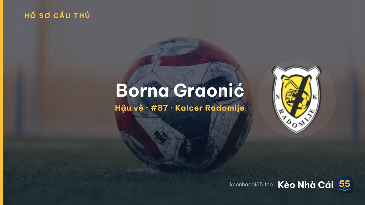 Borna Graonić — Kalcer Radomlje