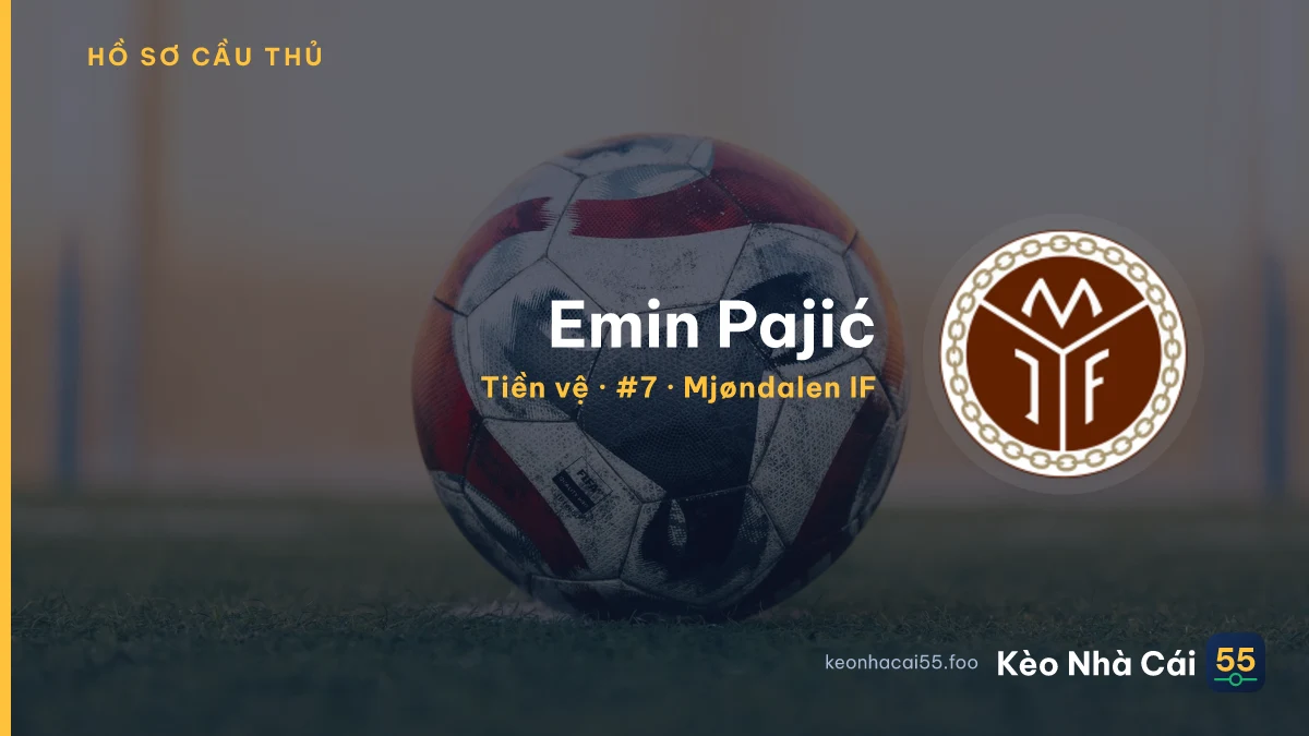 Emin Pajić — Mjøndalen IF