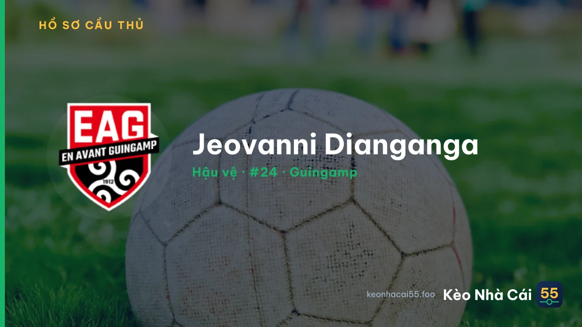 Jeovanni Dianganga — Guingamp