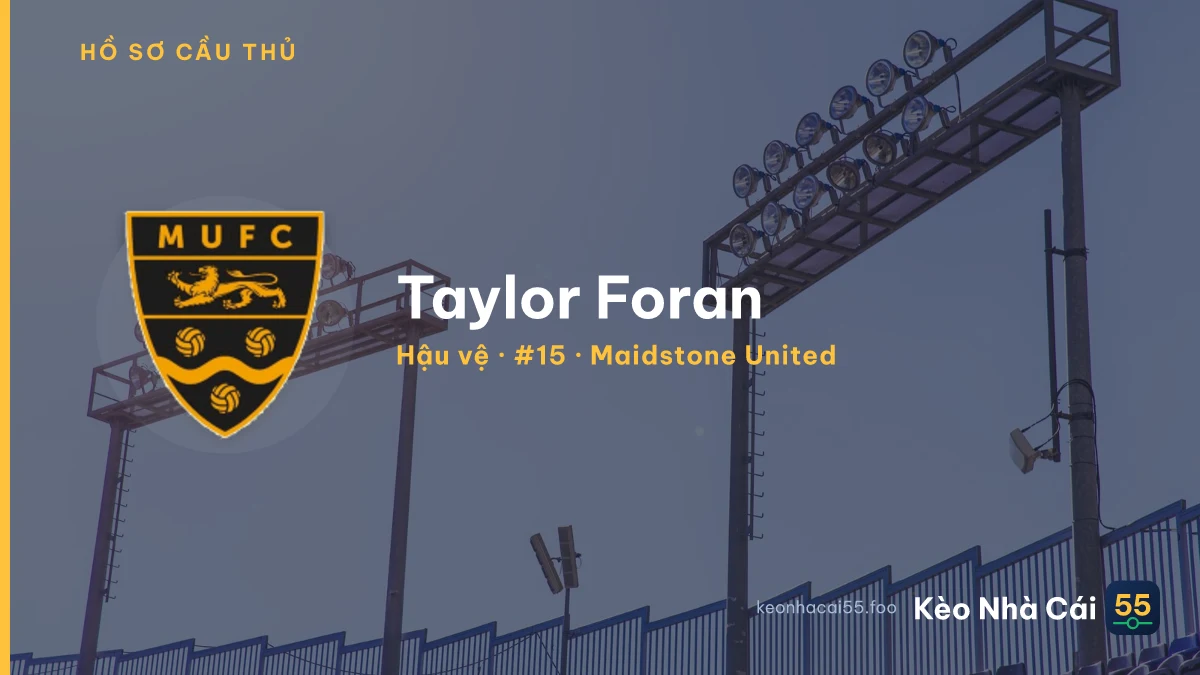 Taylor Foran — Maidstone United