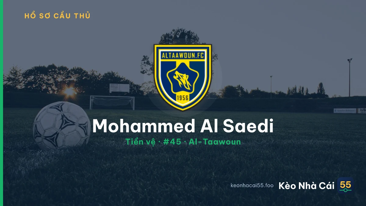 Mohammed Al Saedi — Al-Taawoun