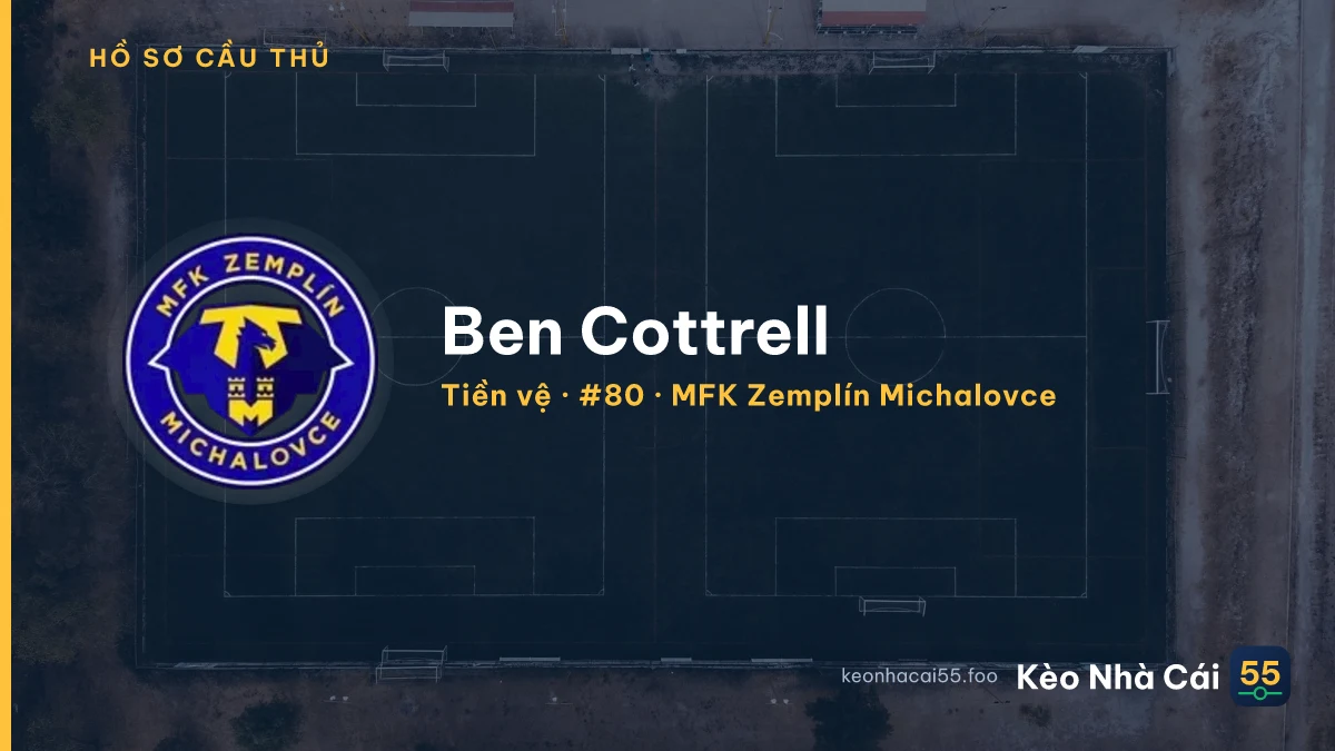 Ben Cottrell — MFK Zemplín Michalovce