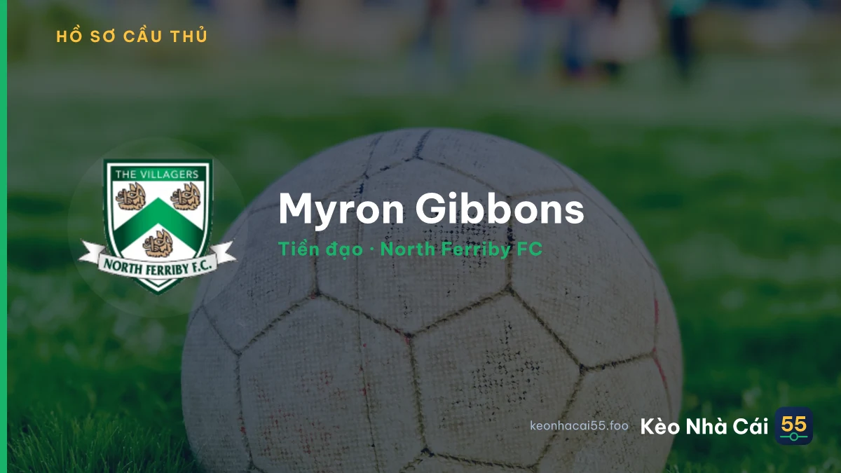 Myron Gibbons — North Ferriby FC