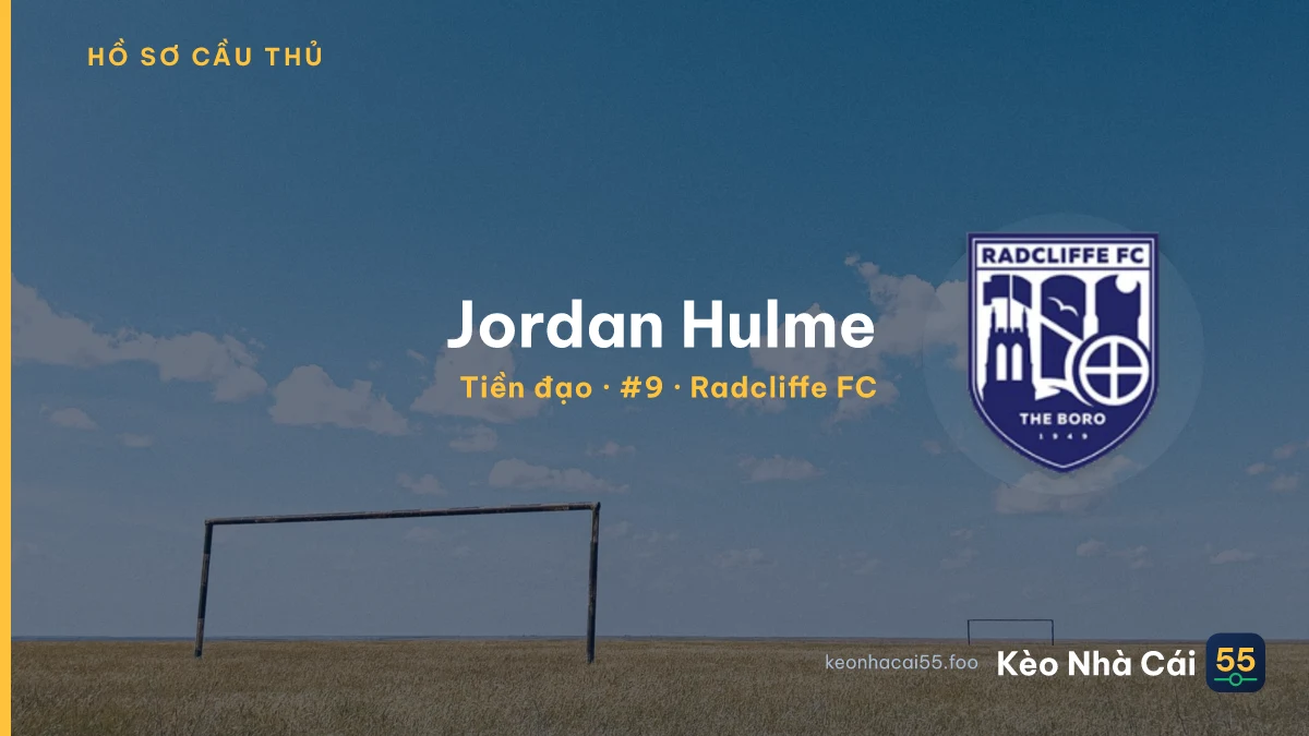 Jordan Hulme — Radcliffe FC