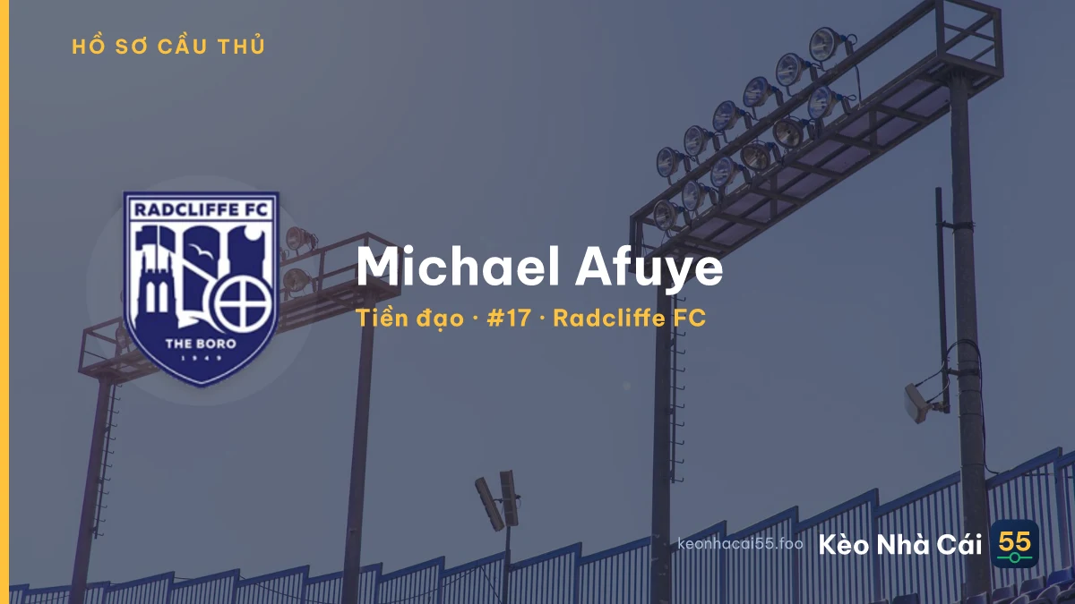 Michael Afuye — Radcliffe FC