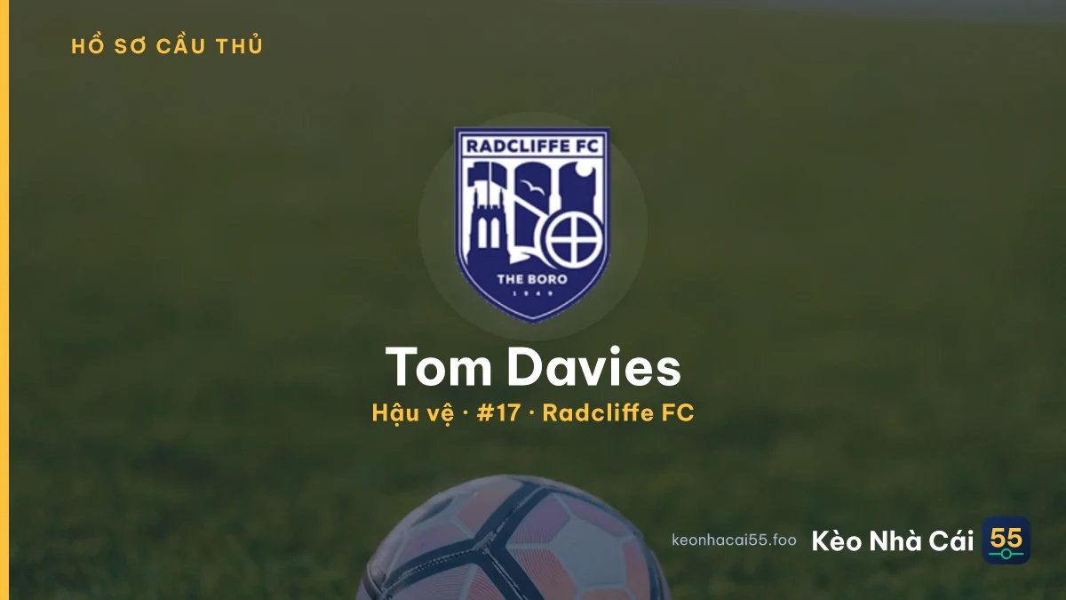 Tom Davies — Radcliffe FC