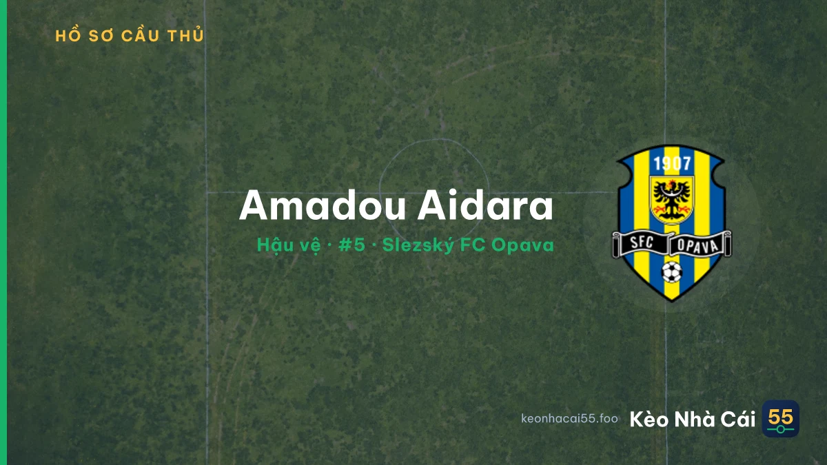 Amadou Aidara — Slezský FC Opava