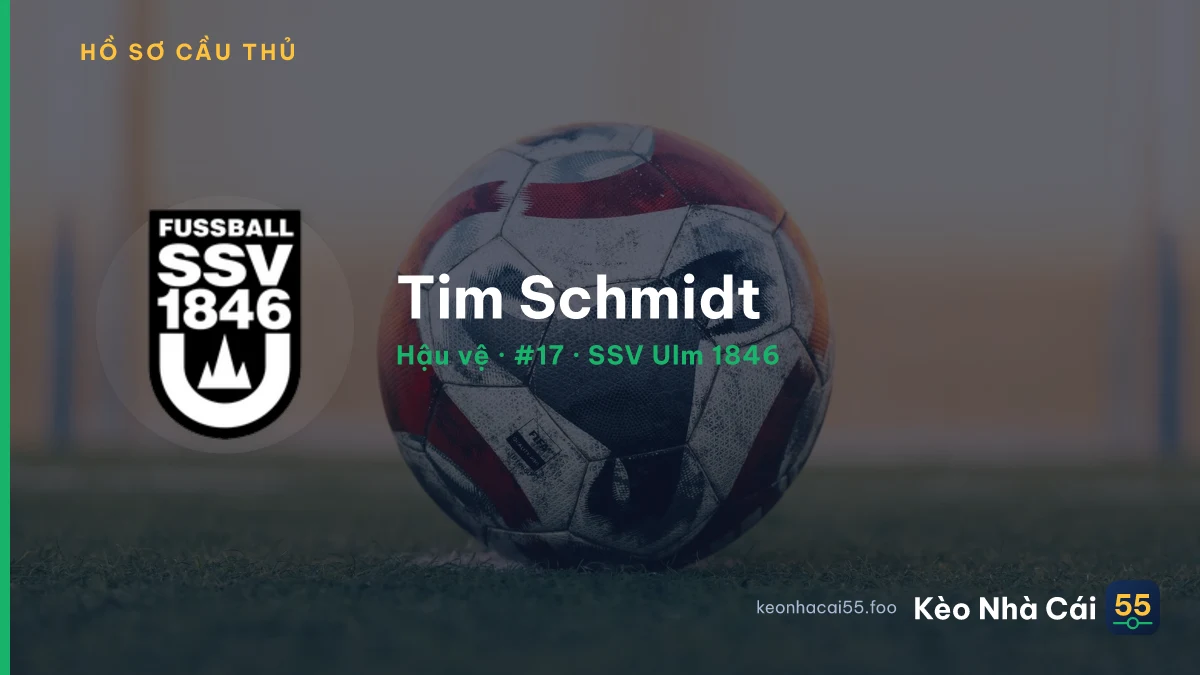 Tim Schmidt — SSV Ulm 1846