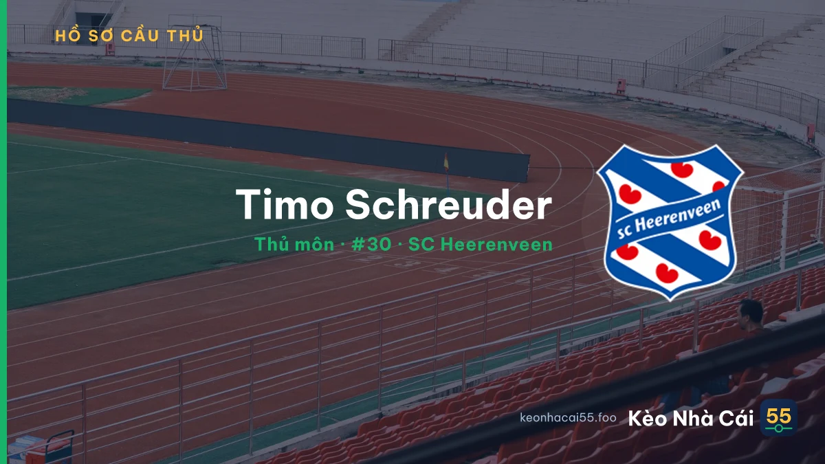 Timo Schreuder — SC Heerenveen