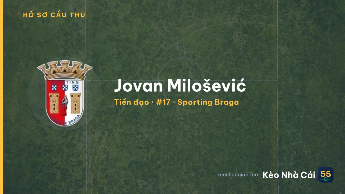 Jovan Milošević — Sporting Braga