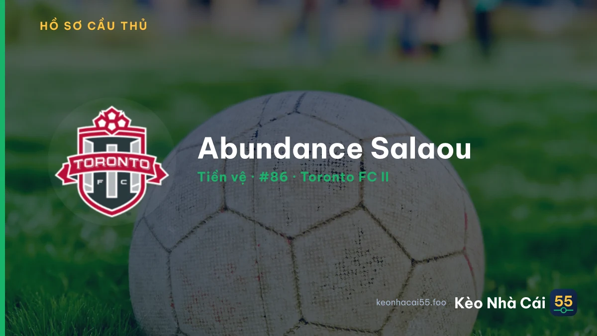 Abundance Salaou — Toronto FC II