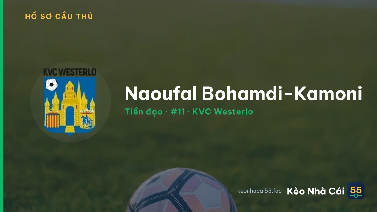 Naoufal Bohamdi-Kamoni — KVC Westerlo