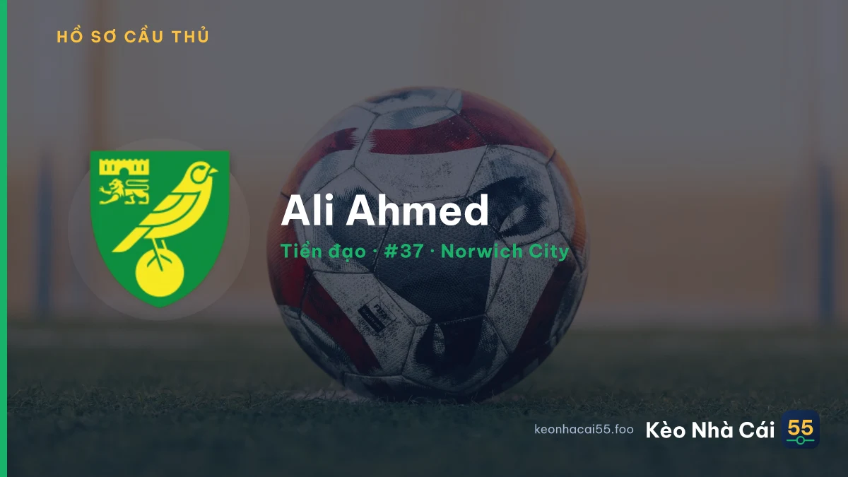 Ali Ahmed — Norwich City