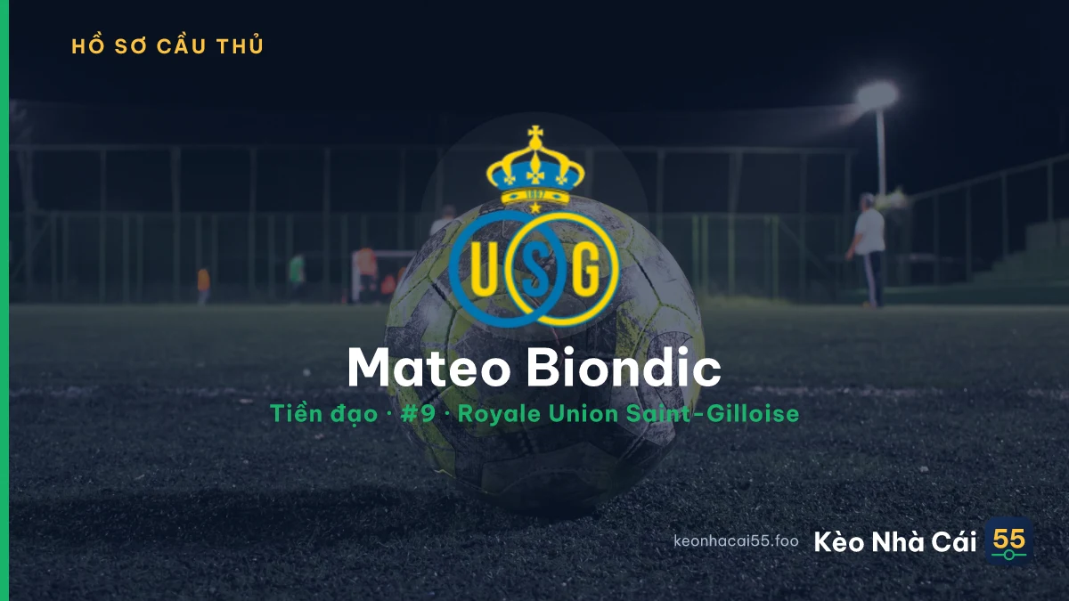 Mateo Biondic — Royale Union Saint-Gilloise
