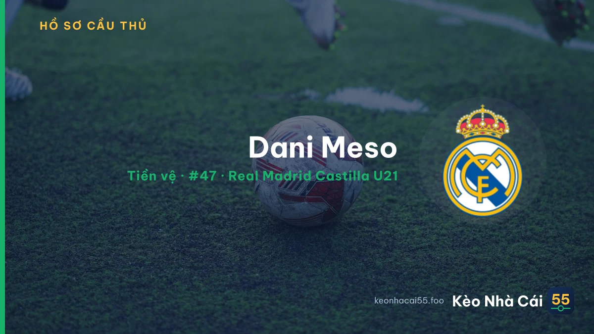 Dani Meso — Real Madrid Castilla U21