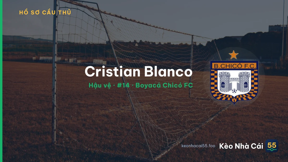 Cristian Blanco — Boyacá Chicó FC
