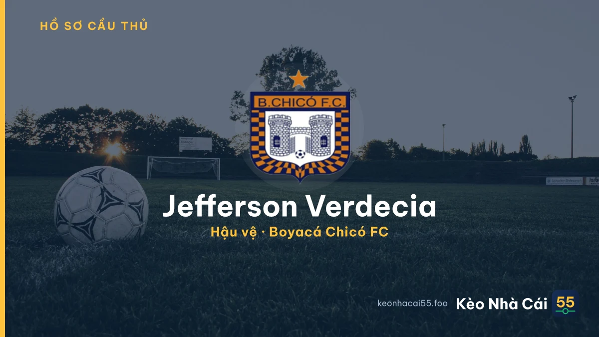 Jefferson Verdecia — Boyacá Chicó FC