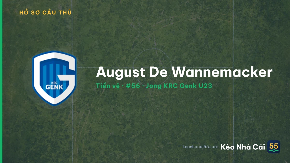 August De Wannemacker — Jong KRC Genk U23