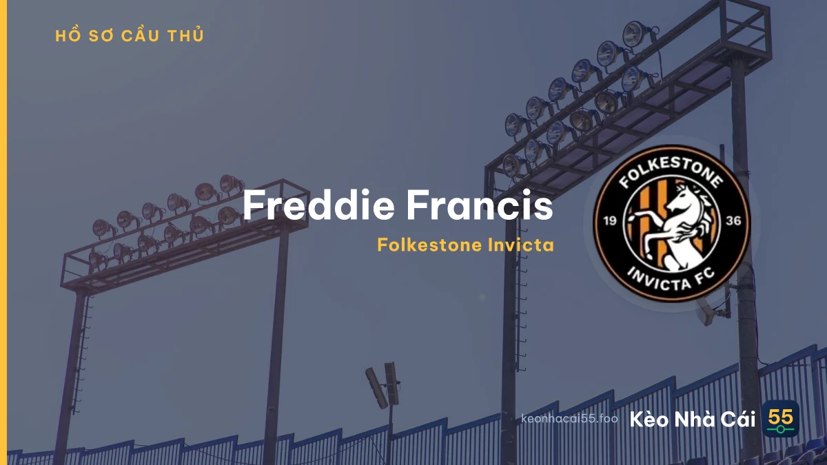 Freddie Francis — Folkestone Invicta