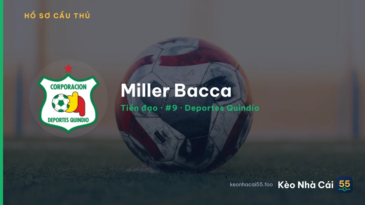Miller Bacca — Deportes Quindío