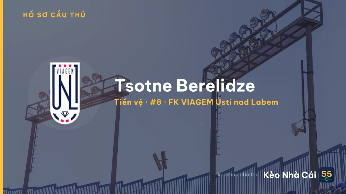 Tsotne Berelidze — FK VIAGEM Ústí nad Labem