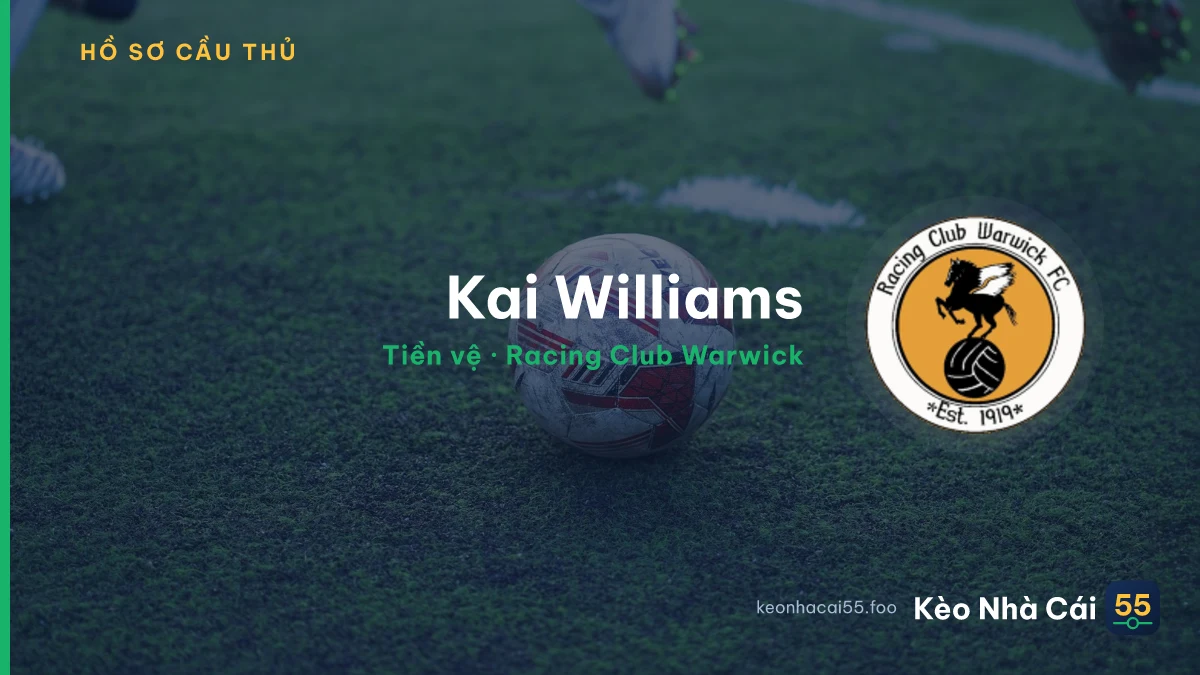 Kai Williams — Racing Club Warwick