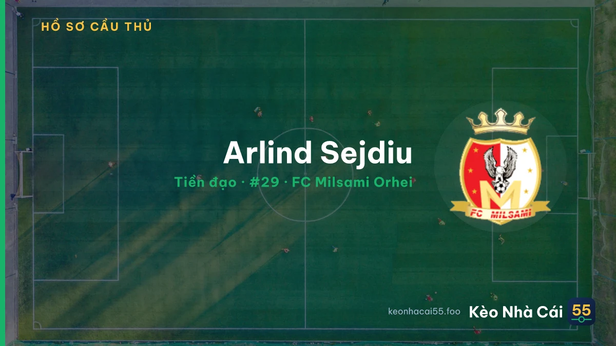 Arlind Sejdiu — FC Milsami Orhei