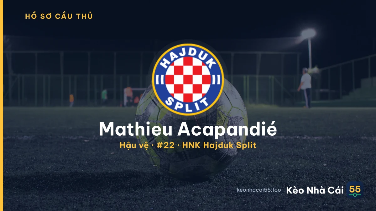 Mathieu Acapandié — HNK Hajduk Split
