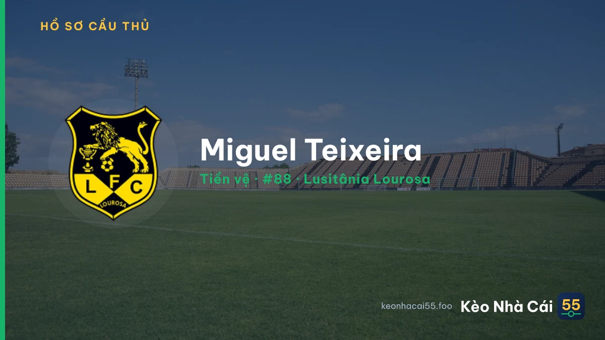 Miguel Teixeira — Lusitânia Lourosa