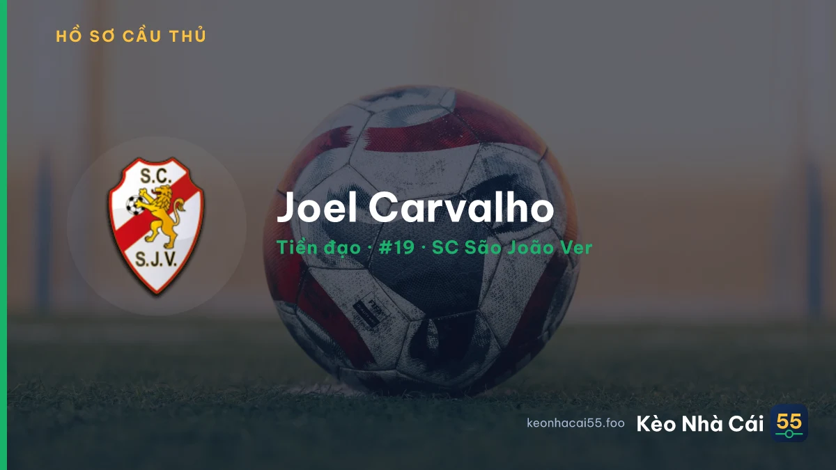 Joel Carvalho — SC São João Ver