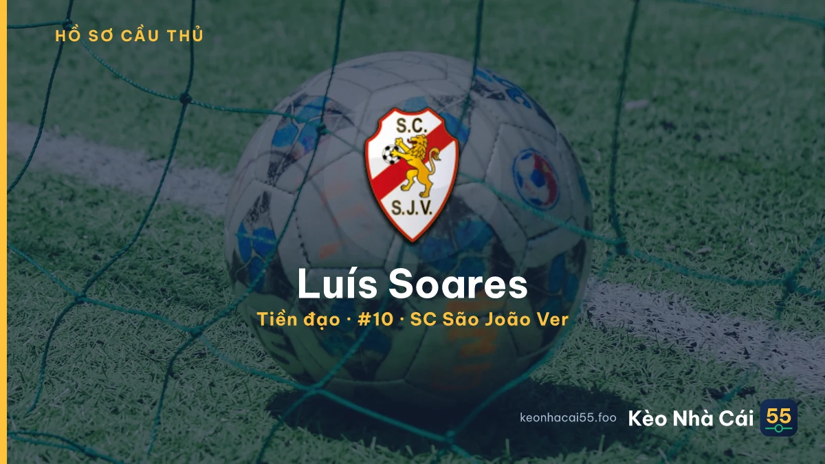 Luís Soares — SC São João Ver