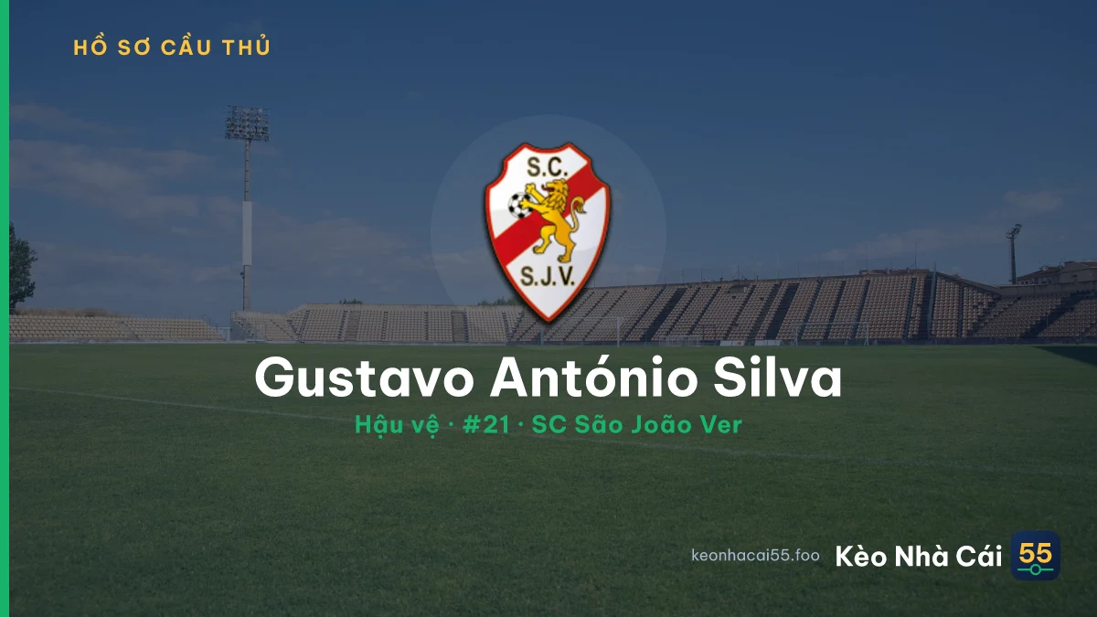 Gustavo António Silva — SC São João Ver