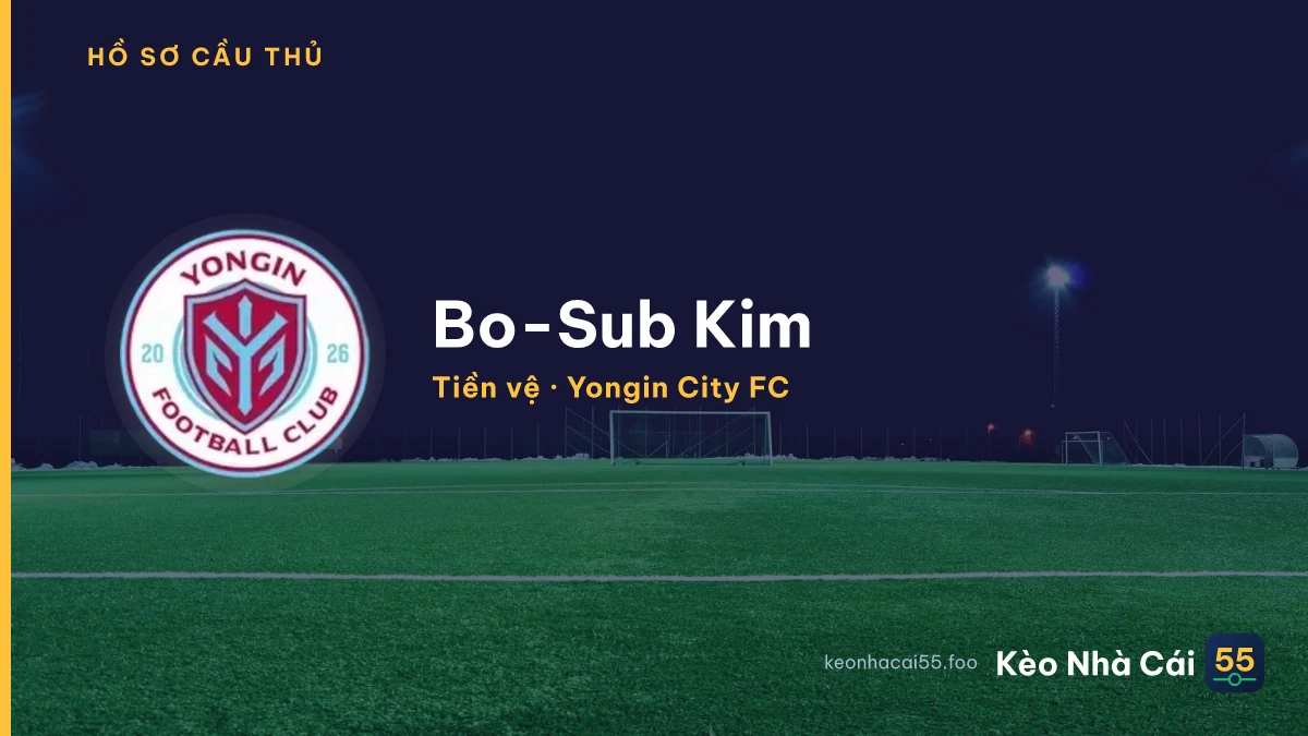 Bo-Sub Kim — Yongin City FC