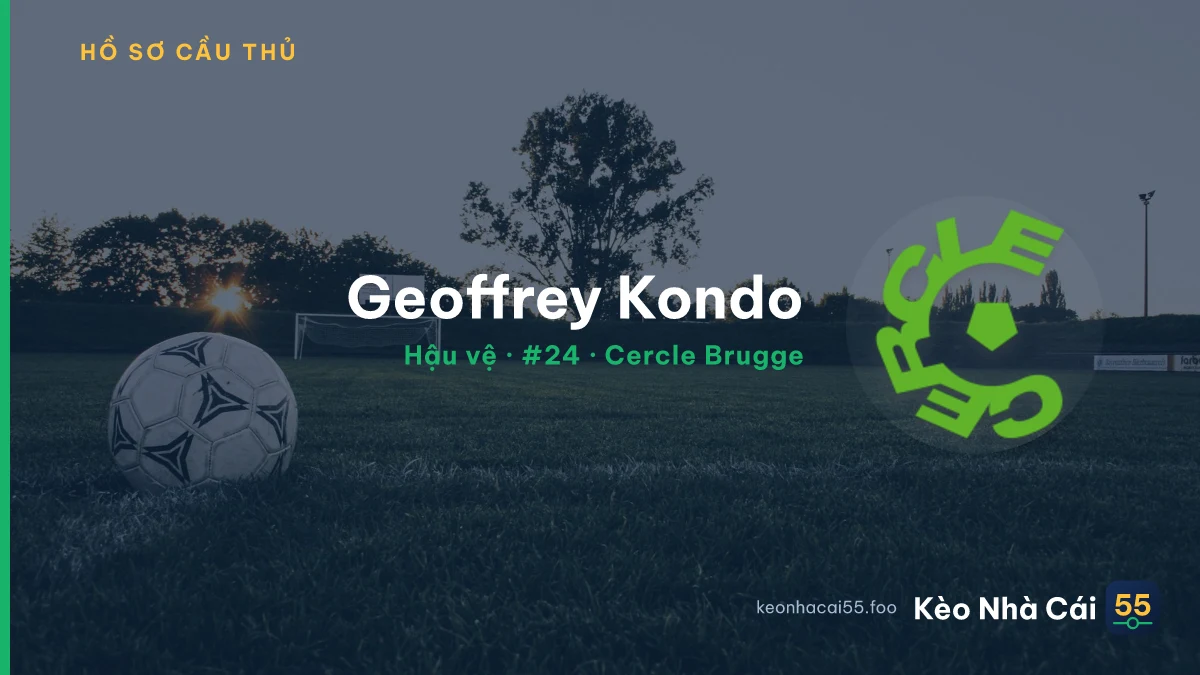 Geoffrey Kondo — Cercle Brugge
