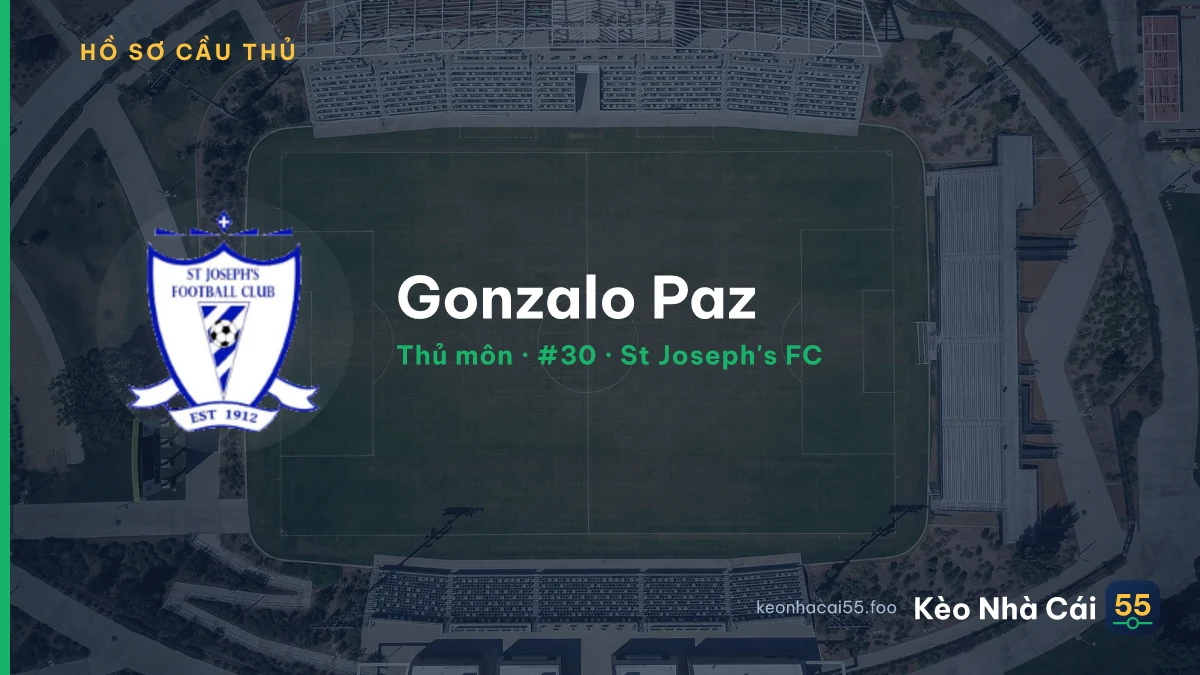 Gonzalo Paz — St Joseph's FC