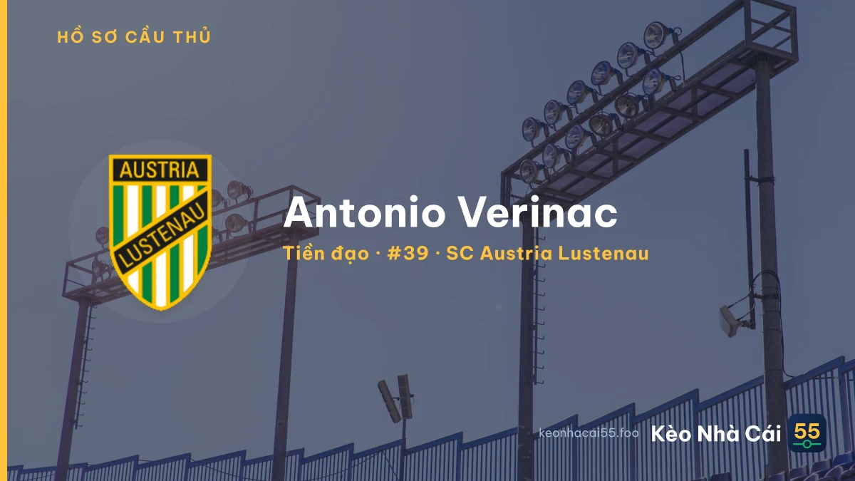 Antonio Verinac — SC Austria Lustenau