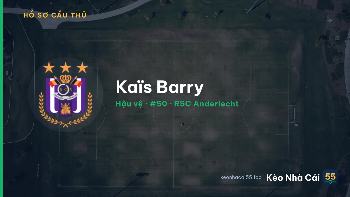Kaïs Barry — RSC Anderlecht