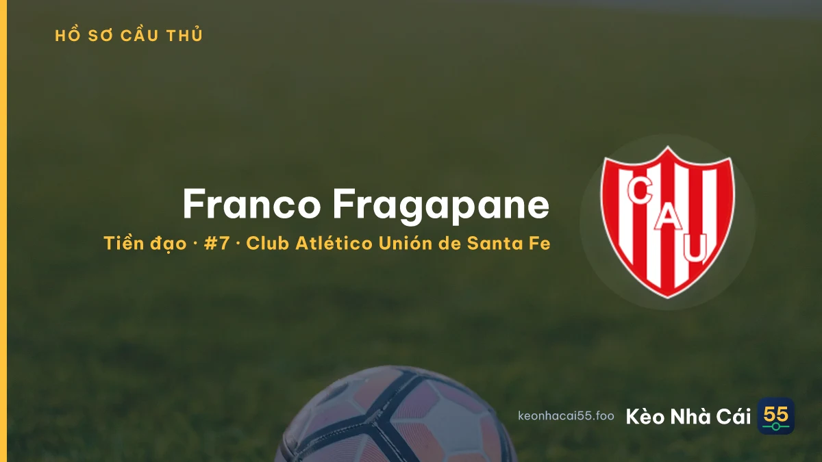 Franco Fragapane — Club Atlético Unión de Santa Fe