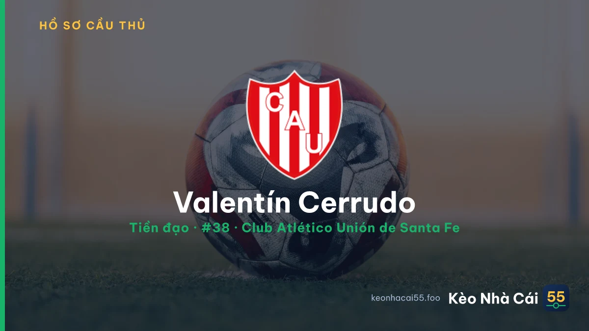 Valentín Cerrudo — Club Atlético Unión de Santa Fe