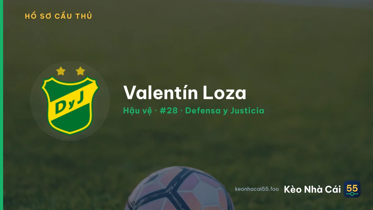 Valentín Loza — Defensa y Justicia